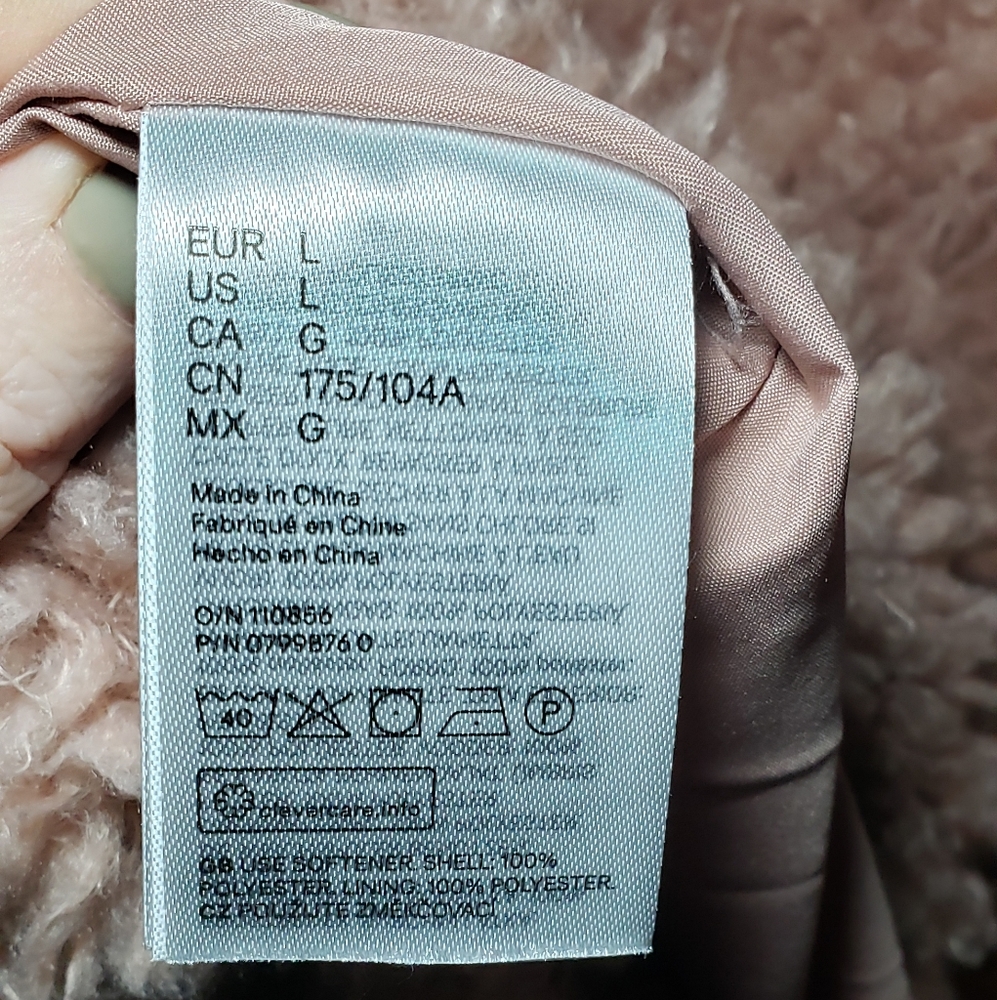 Pile Teddy Bear Coat - Picture 2 of 4